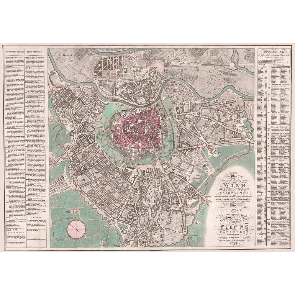 Puzzle Piatnik, Vienna 1824, 1000 piese