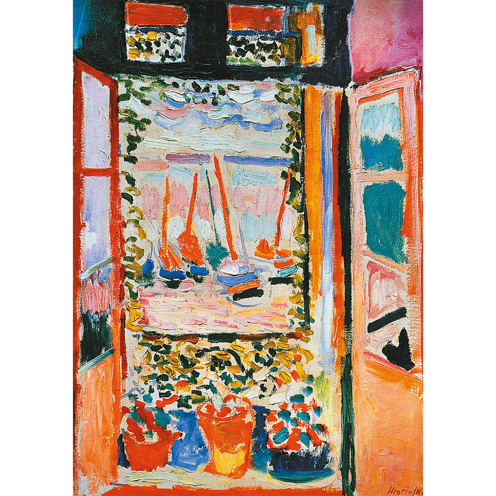 Puzzle Piatnik, The Open Window – Henri Matisse, 1000 piese