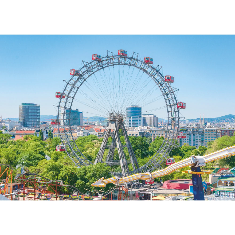 Puzzle Piatnik, Vienna Ferris Wheel, 1000 piese