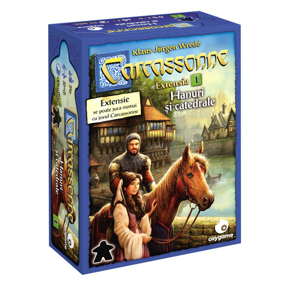 Imagine Carcassonne - Extensia 1: Hanuri si catedrale