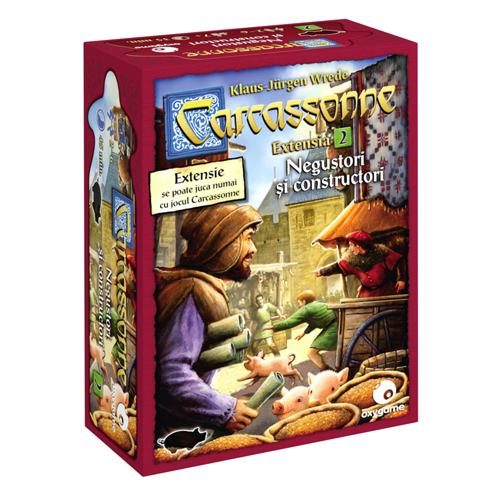 Imagine Carcassonne - Extensia 2: Negustori si constructori