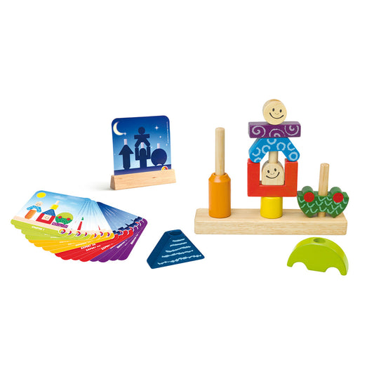 Smart Games - Day & Night, logikai játék 48 kihívással, 2+ éves, nemzetközi kiadás