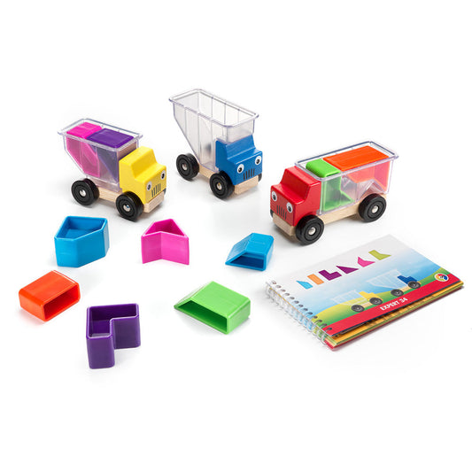 Smart Games – Trucky 3, logikai játék 48 kihívással, 3+ év, nemzetközi kiadás