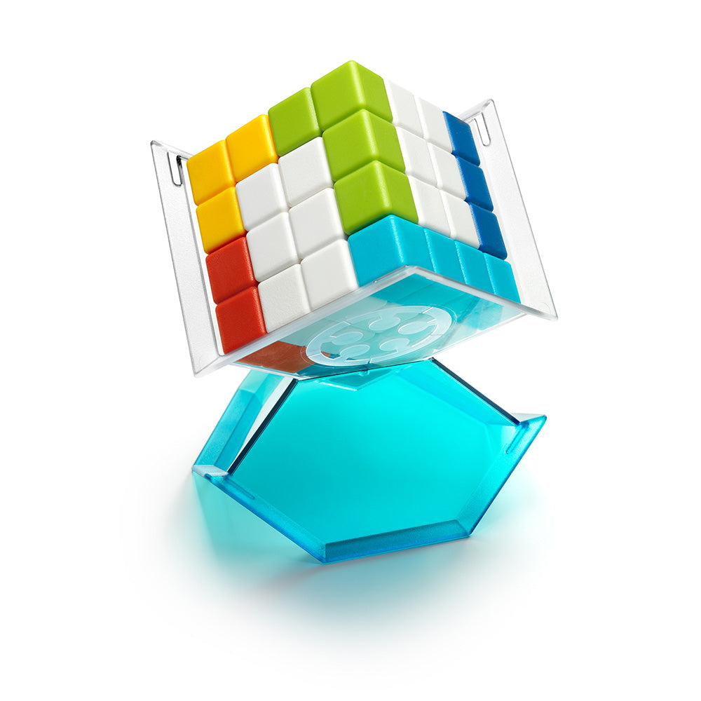 Smart Games - Cubiq, joc de logica cu 80 de provocari, 7+ ani, editie internationala