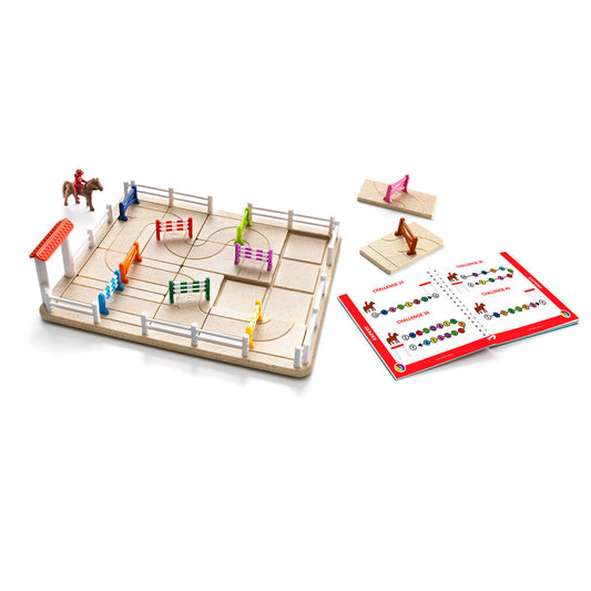 Smart Games - Horse Academy, logikai játék 80 kihívással, 7 év feletti, nemzetközi kiadás