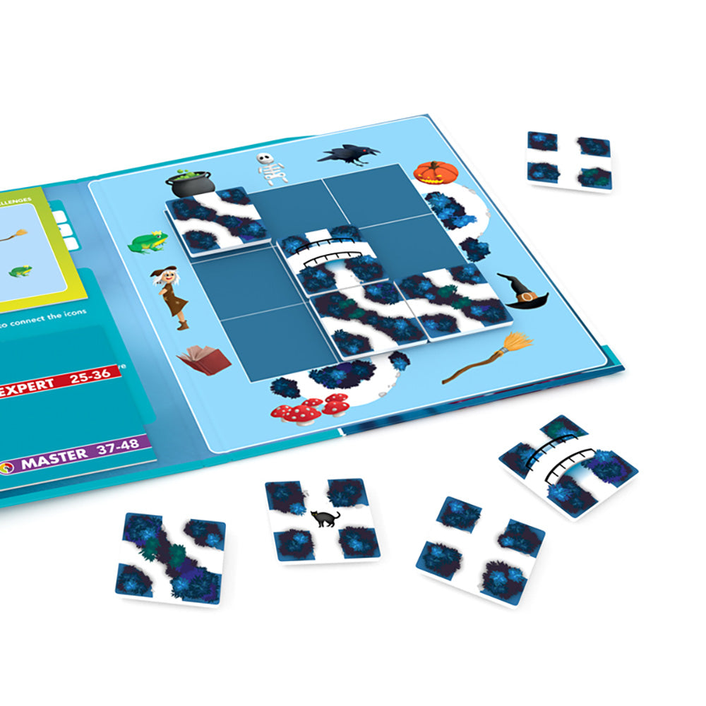 Smart Games - Magic Forest, logikai játék 48 kihívással, 8+ éves, nemzetközi kiadás
