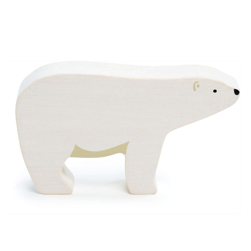 Imagine Figurina Urs Polar, din lemn premium - Polar Bear - TL4841