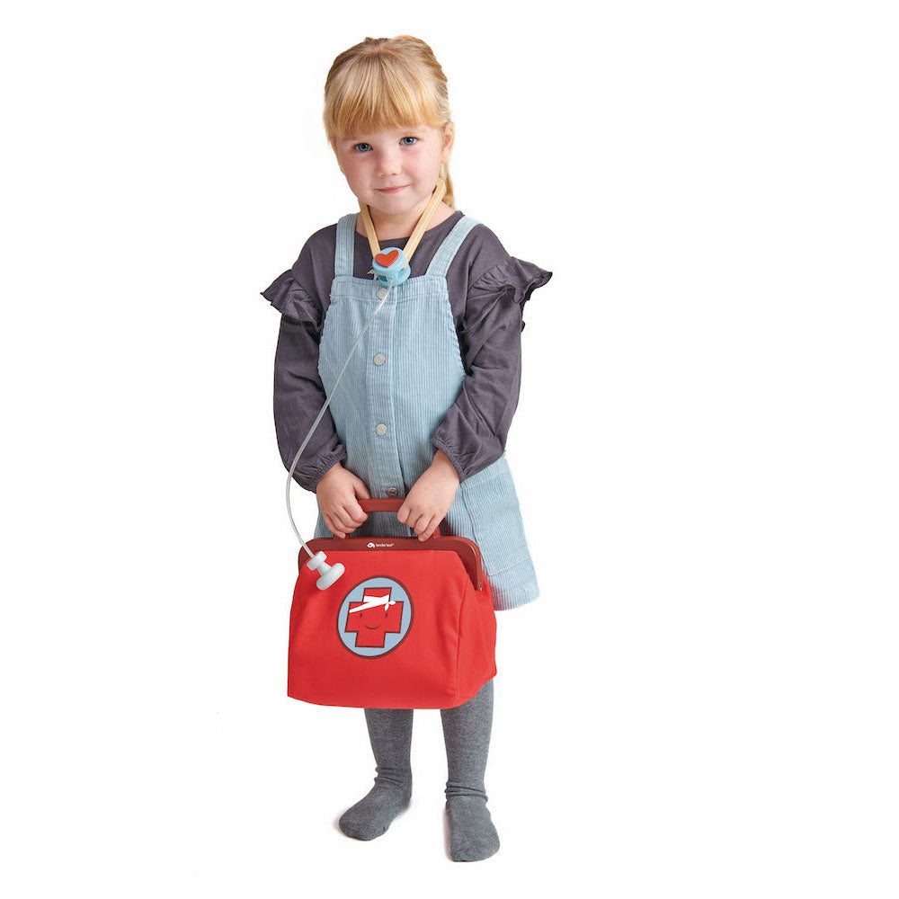 Imagine Geanta medic rosie - 16 instrumente medicale - TL8114