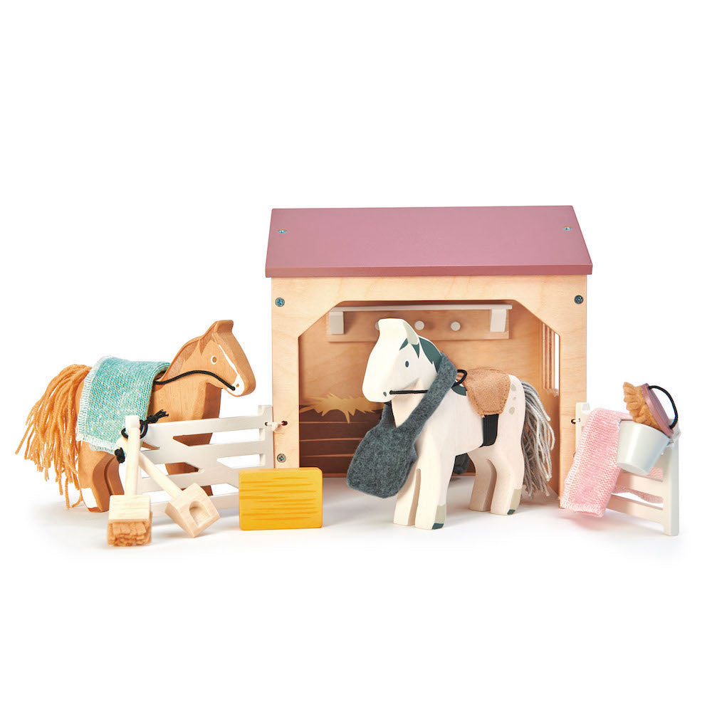 Imagine Set figurine Grajd cu cai - 13 piese - TL8165