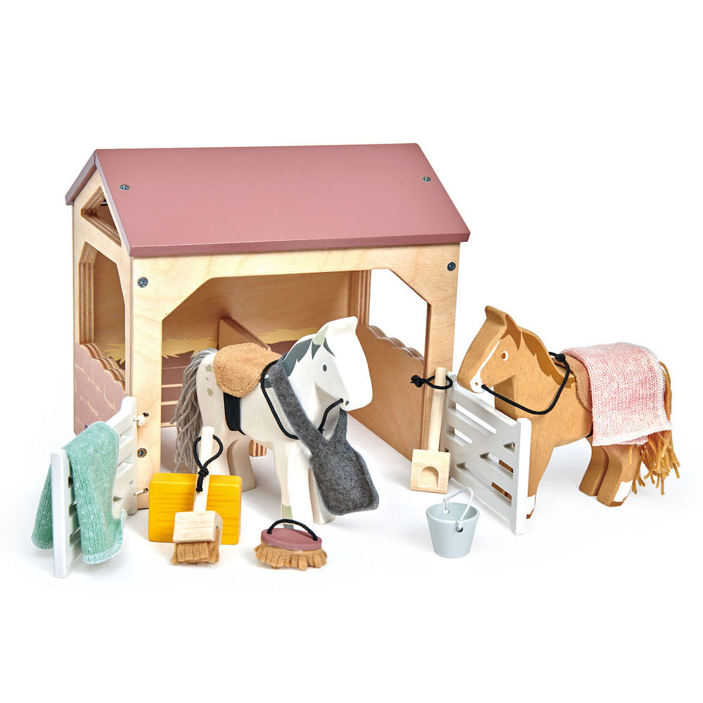 Imagine Set figurine Grajd cu cai - 13 piese - TL8165
