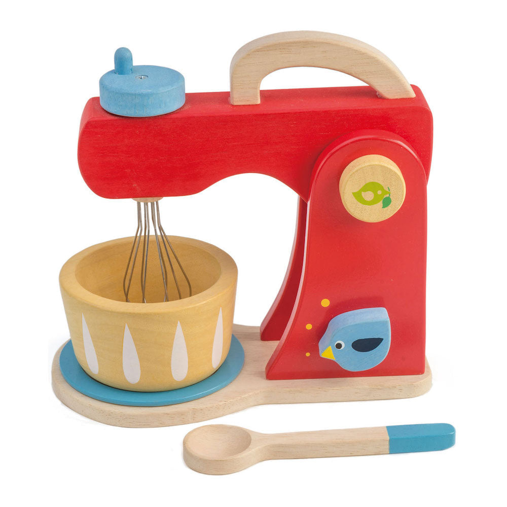 Imagine Mixer cu sunet, din lemn premium - Baker's Mixing Set - 7 piese - TL8222
