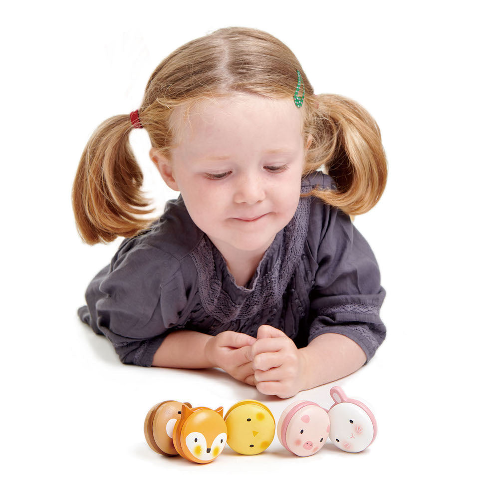 Imagine Macarons dulci - Animal Macarons - 5 piese - TL8240