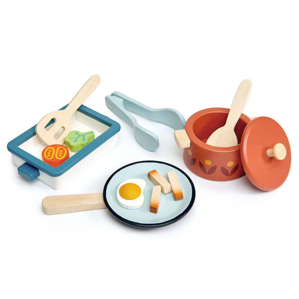 Imagine Set de vase si ustensile pentru gatit - Pots and Pans - 13 piese - TL8241