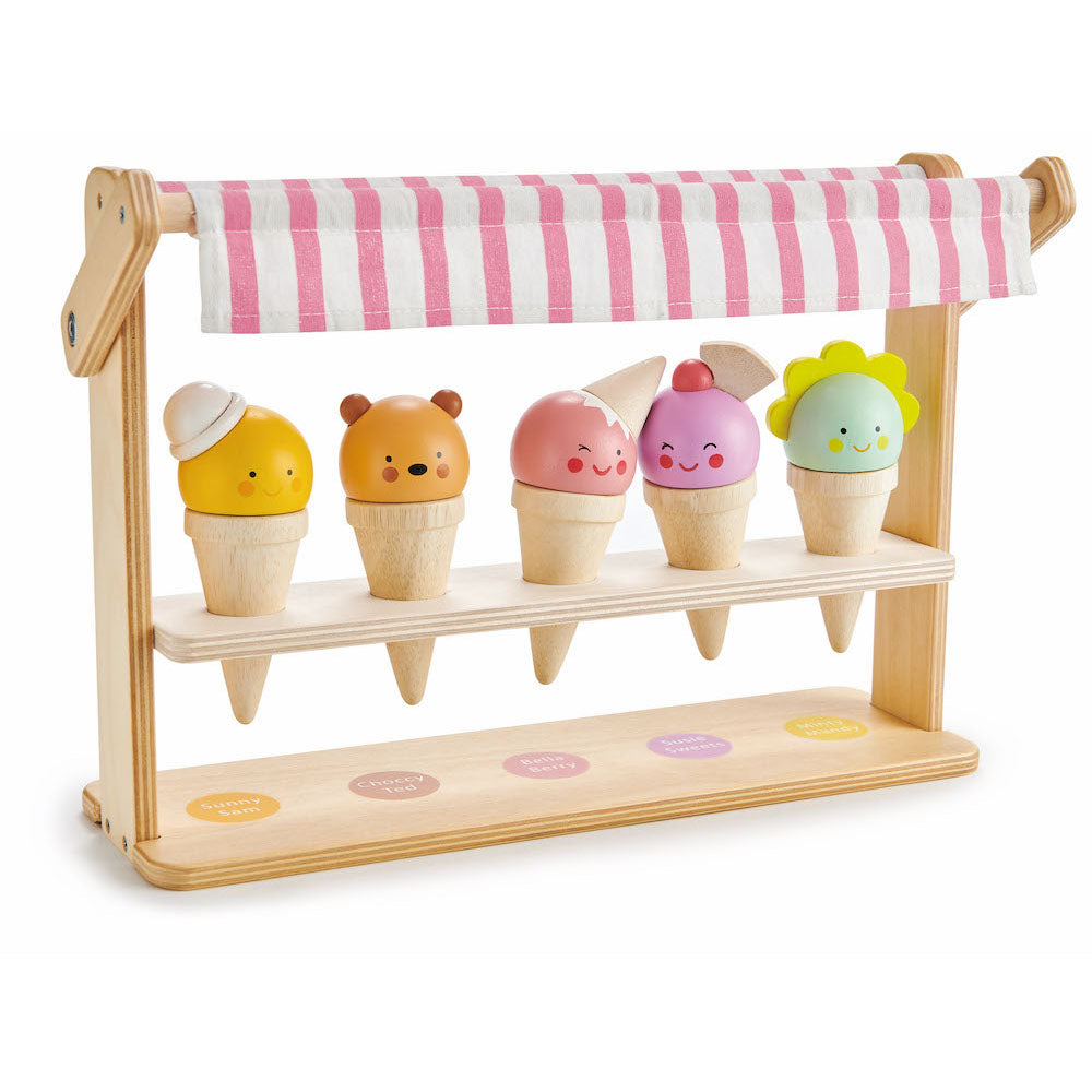 Imagine Stand pentru inghetata - Scoops and Smiles- 6 piese - TL8243