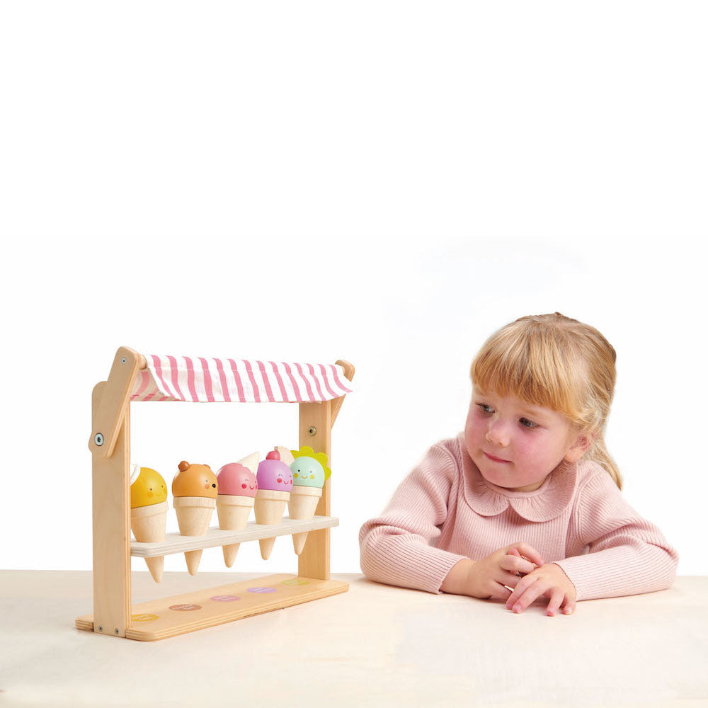 Imagine Stand pentru inghetata - Scoops and Smiles- 6 piese - TL8243