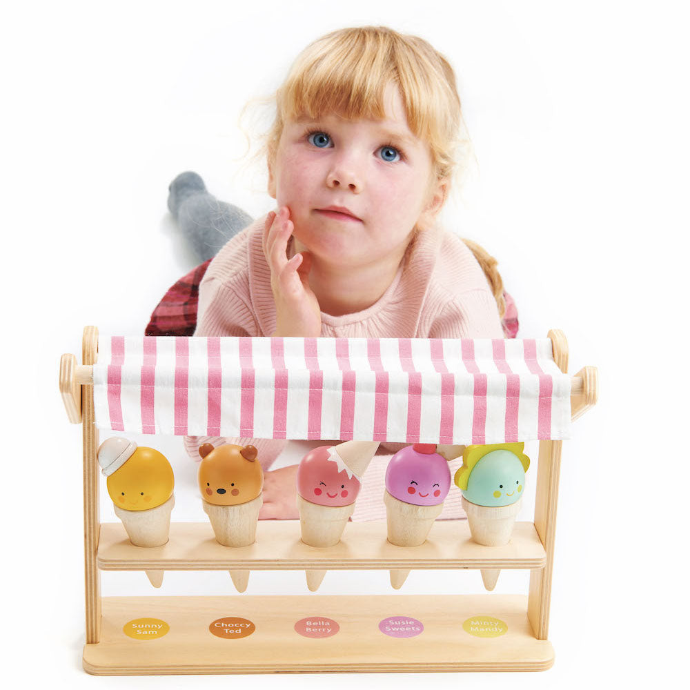 Imagine Stand pentru inghetata - Scoops and Smiles- 6 piese - TL8243