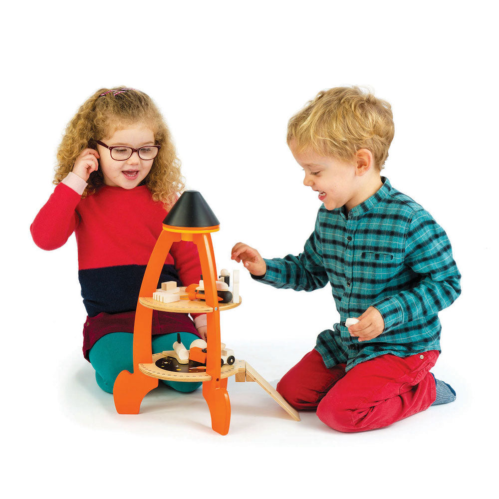 Imagine Racheta cu astronauti - Cosmic rocket - 11 piese - TL8311