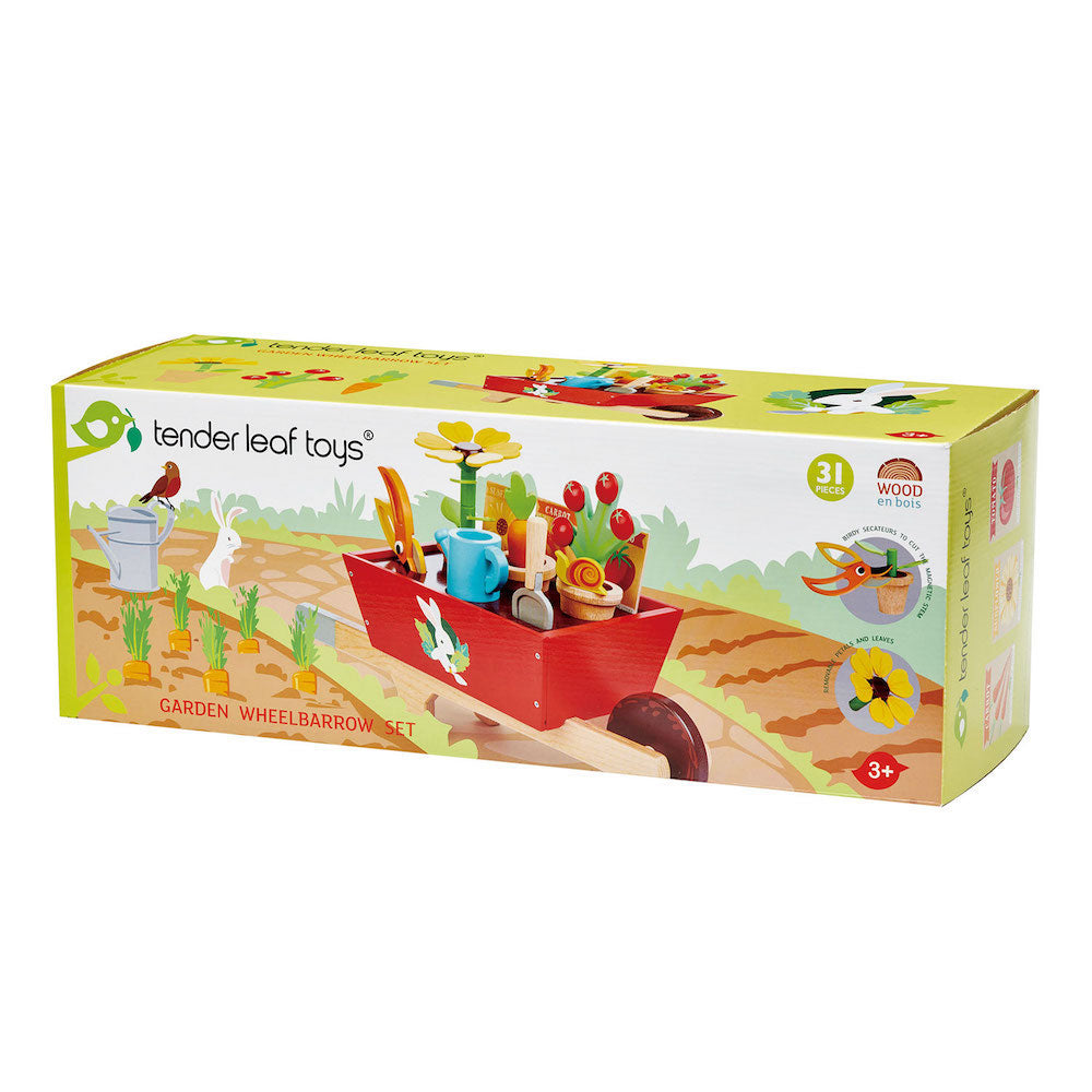 Imagine Roaba cu unelte de gradinarit - Garden Wheelbarrow - 31 piese - TL8357