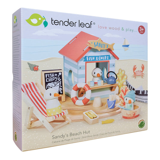 Coliba de pe plaja a lui Sandy, din lemn premium - Sandy's Beach hut - TL8379