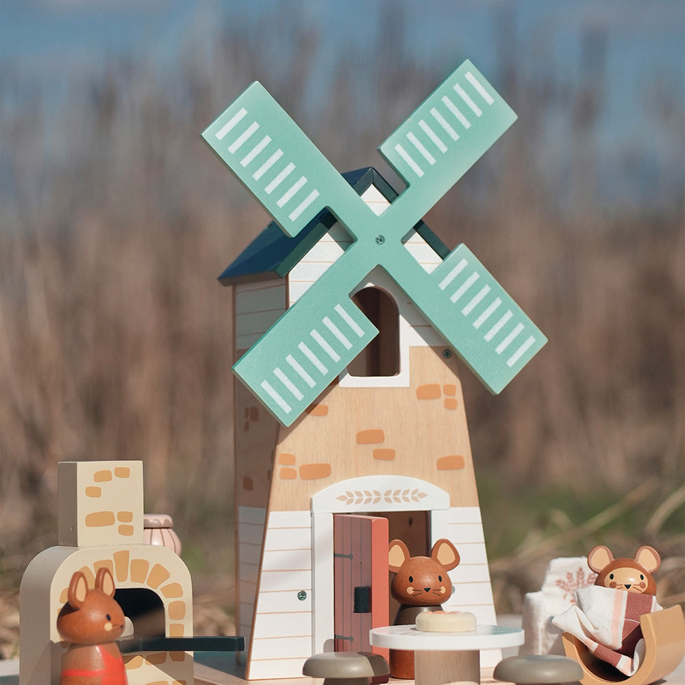Moara de vant a lui Penny, din lemn premium - Penny Windmill - TL8380