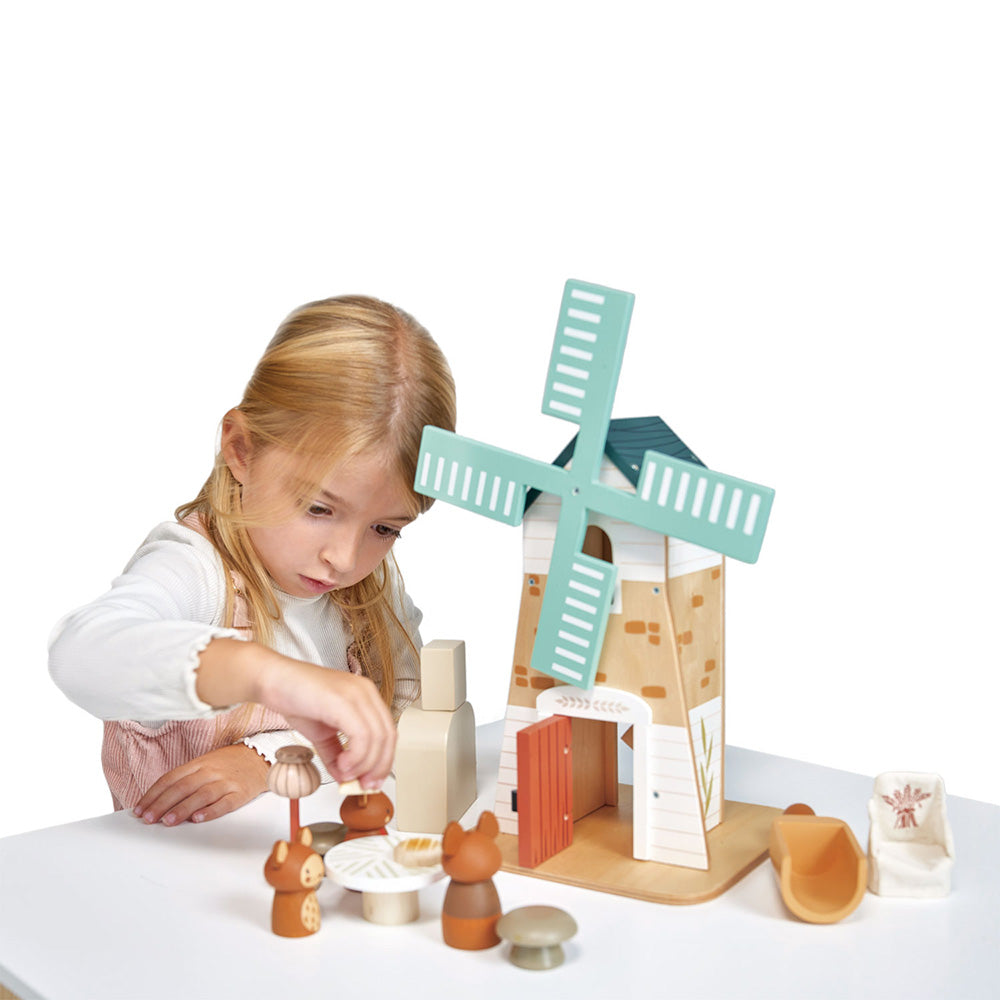 Moara de vant a lui Penny, din lemn premium - Penny Windmill - TL8380