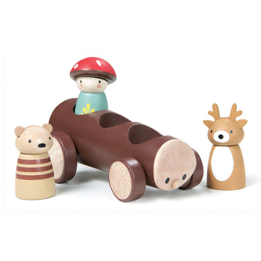 Imagine Taxiul Merrywood, din lemn premium - Timber Taxi - TL8386