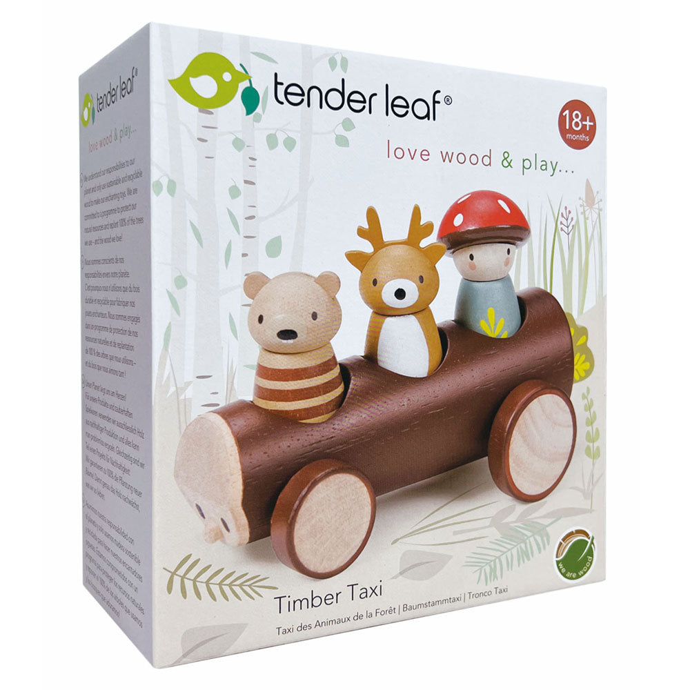 Taxiul Merrywood, din lemn premium - Timber Taxi - TL8386