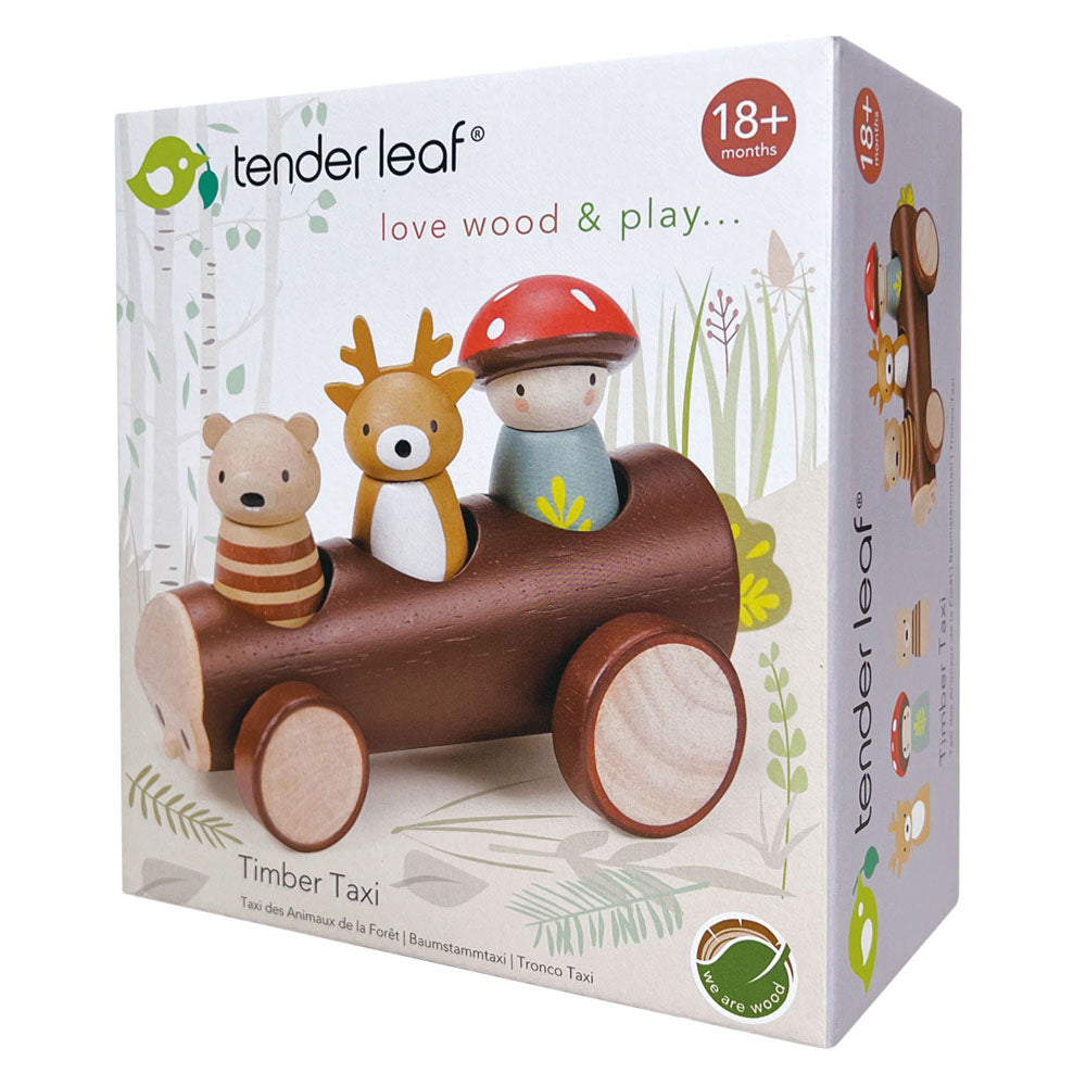 Taxiul Merrywood, din lemn premium - Timber Taxi - TL8386