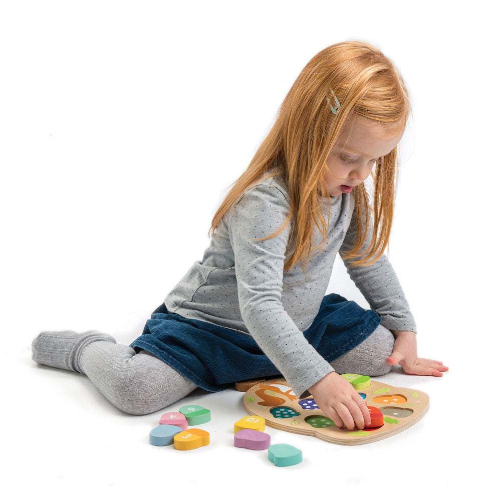 Imagine Puzzle educativ Numaram ghinde- How Many Acorns? - TL8415
