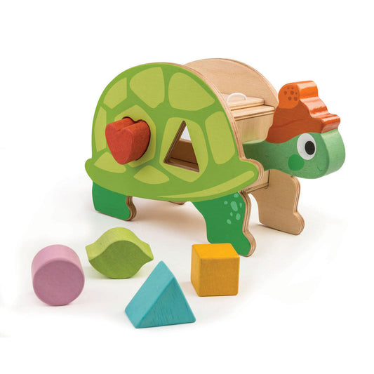 Imagine Broasca testoasa didactica- Tortoise Shape Sorter - 6 piese - T8456