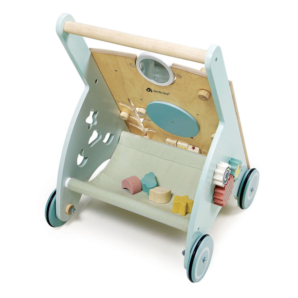 Imagine Antemergator cu activitati, din lemn premium - Sunshine Baby Activity Walker - TL8461