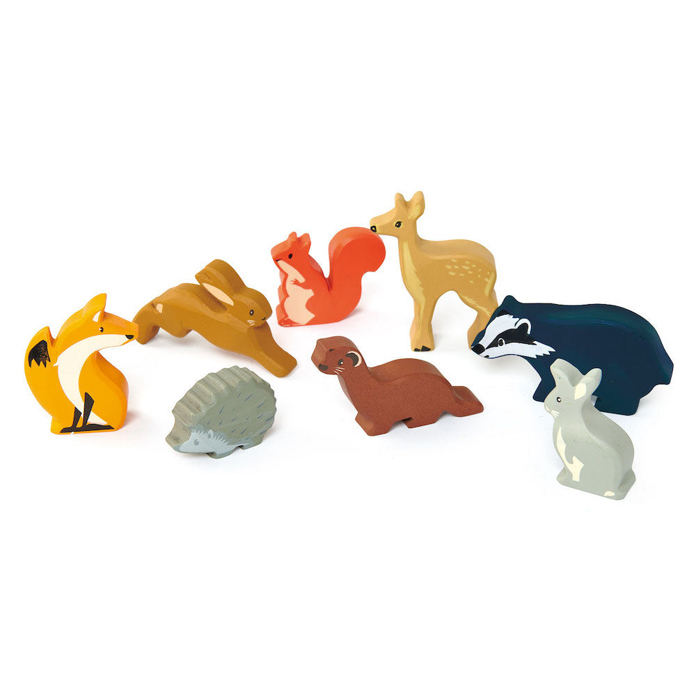 Imagine Animalutele padurii pe raft- Woodland Animals - 8 piese - TL8470