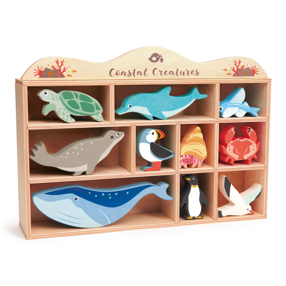 Imagine Animalutele apelor pe raft - Coastal Creatures - 10 piese - TL8479