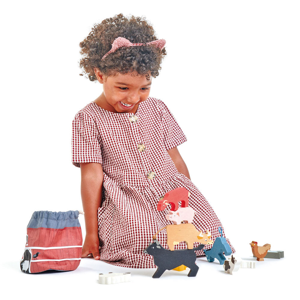 Imagine Animale domestice- Stacking Farmyard - 13 piese - TL8480