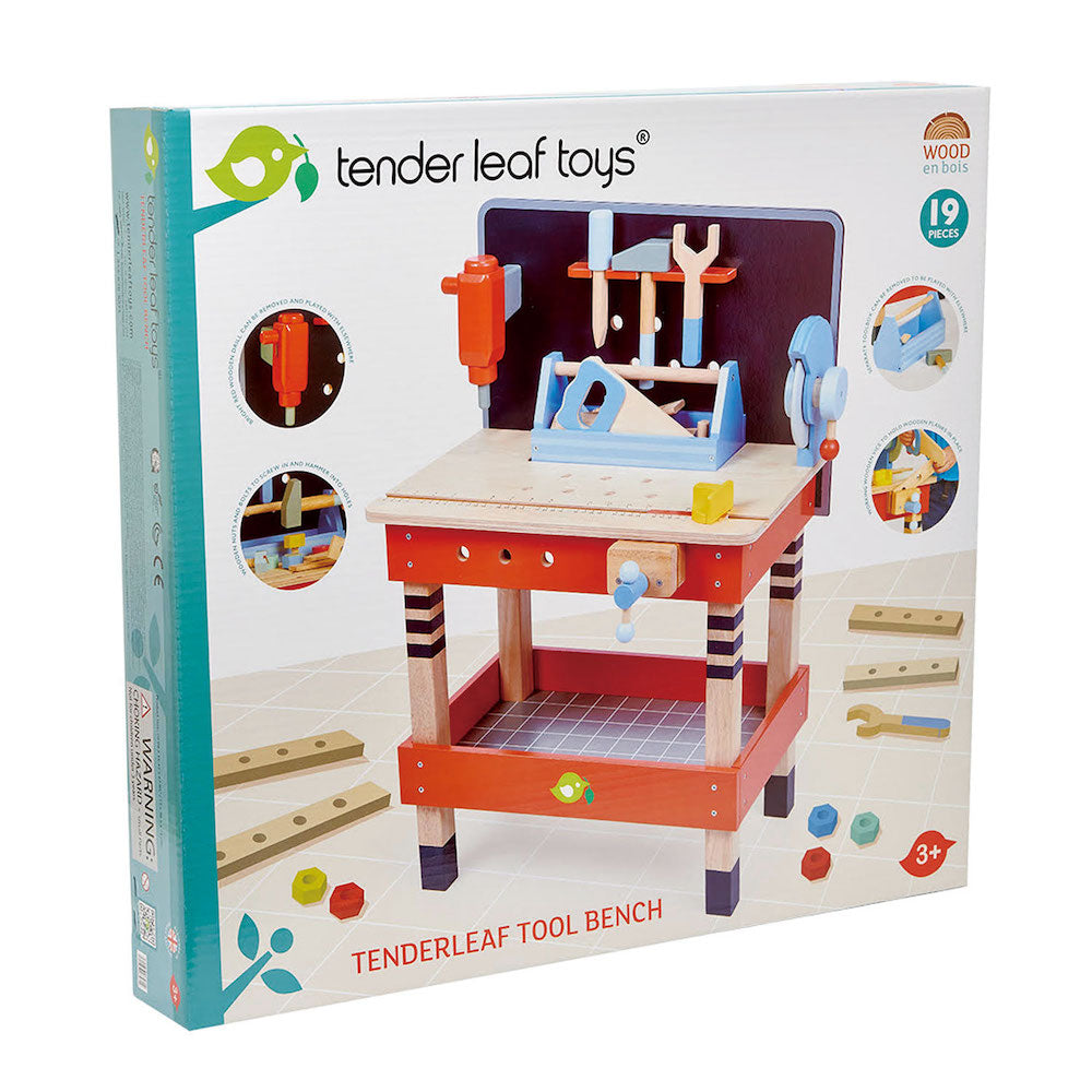 Imagine Atelier de lucru - TenderLeaf Tool Bench - 19 piese - TL856