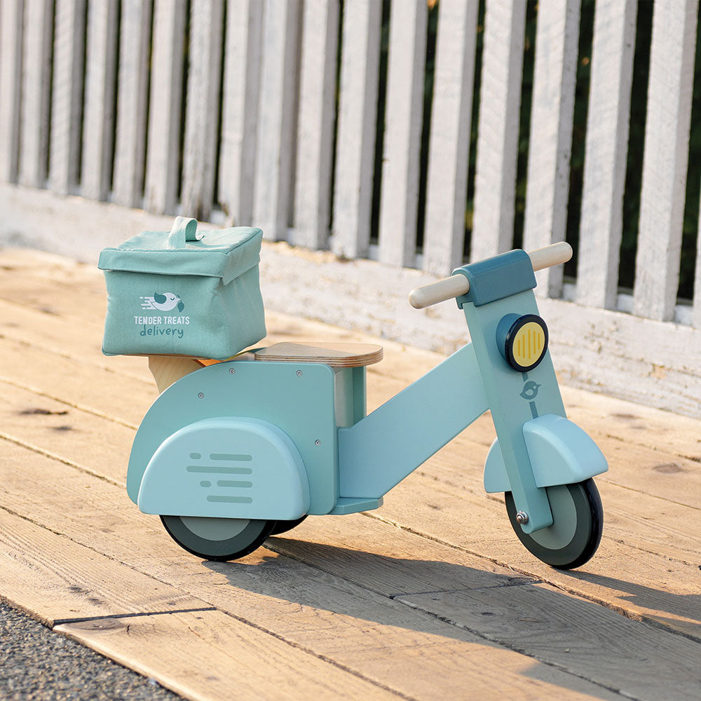 Scuter pentru livrare, din lemn premium - Delivery Scooter - TL8593