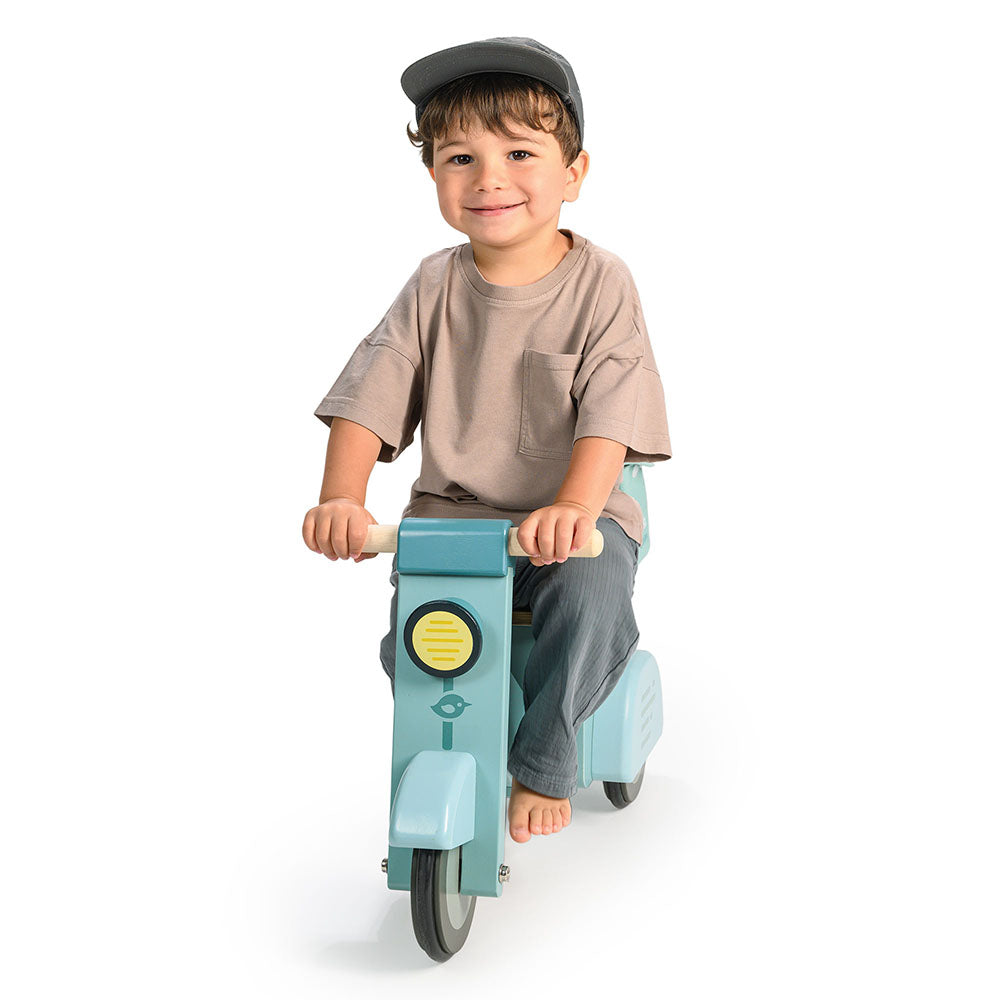 Scuter pentru livrare, din lemn premium - Delivery Scooter - TL8593