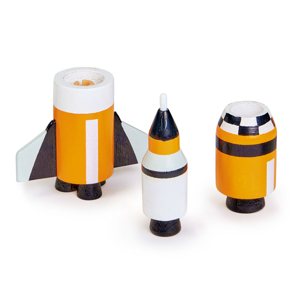 Imagine Set Calator Spatial, din lemn premium - Space Voyager Set - 7 piese - TL8661