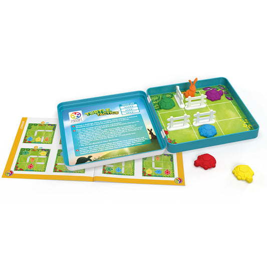 Smart Games – Turtle Tactics, logikai játék 48 kihívással, 5+ év, nemzetközi kiadás