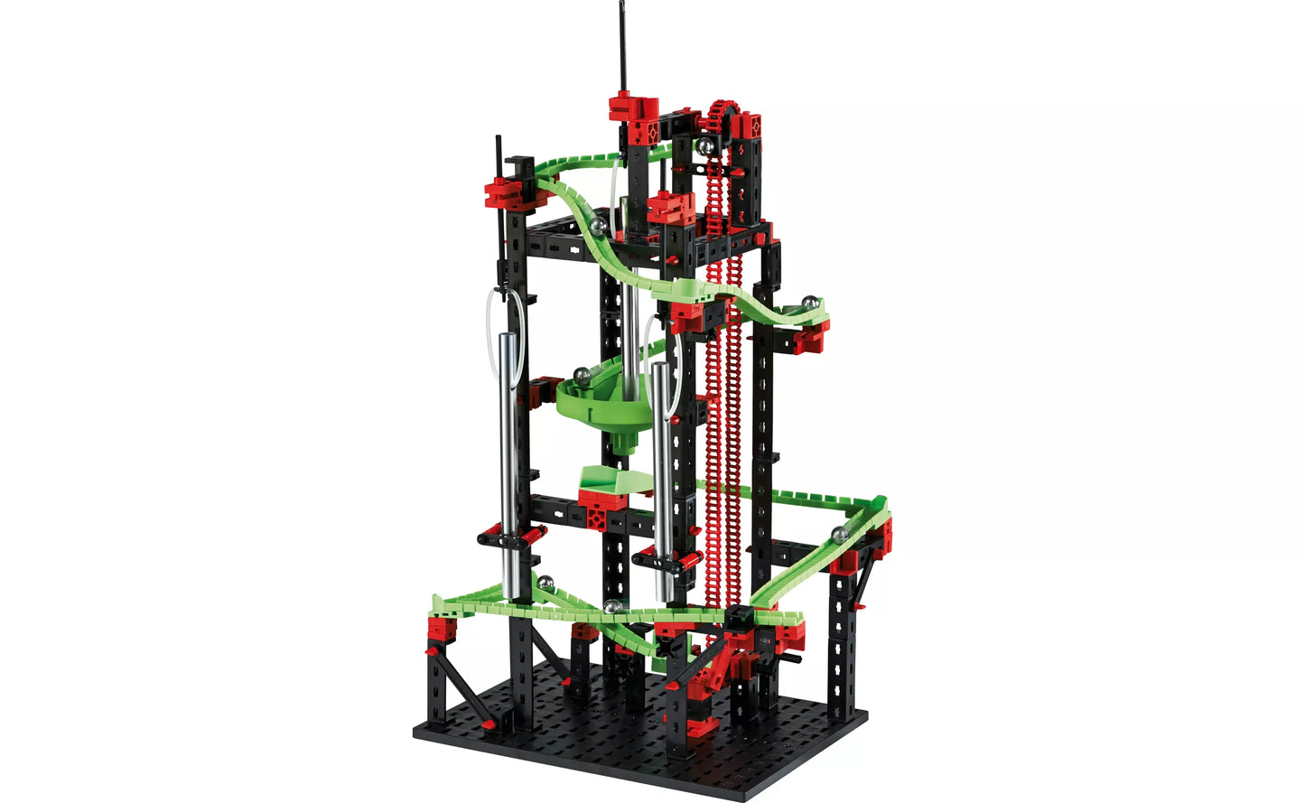 Dynamic M – Set de construcție pentru piste cu bile și efecte sonore