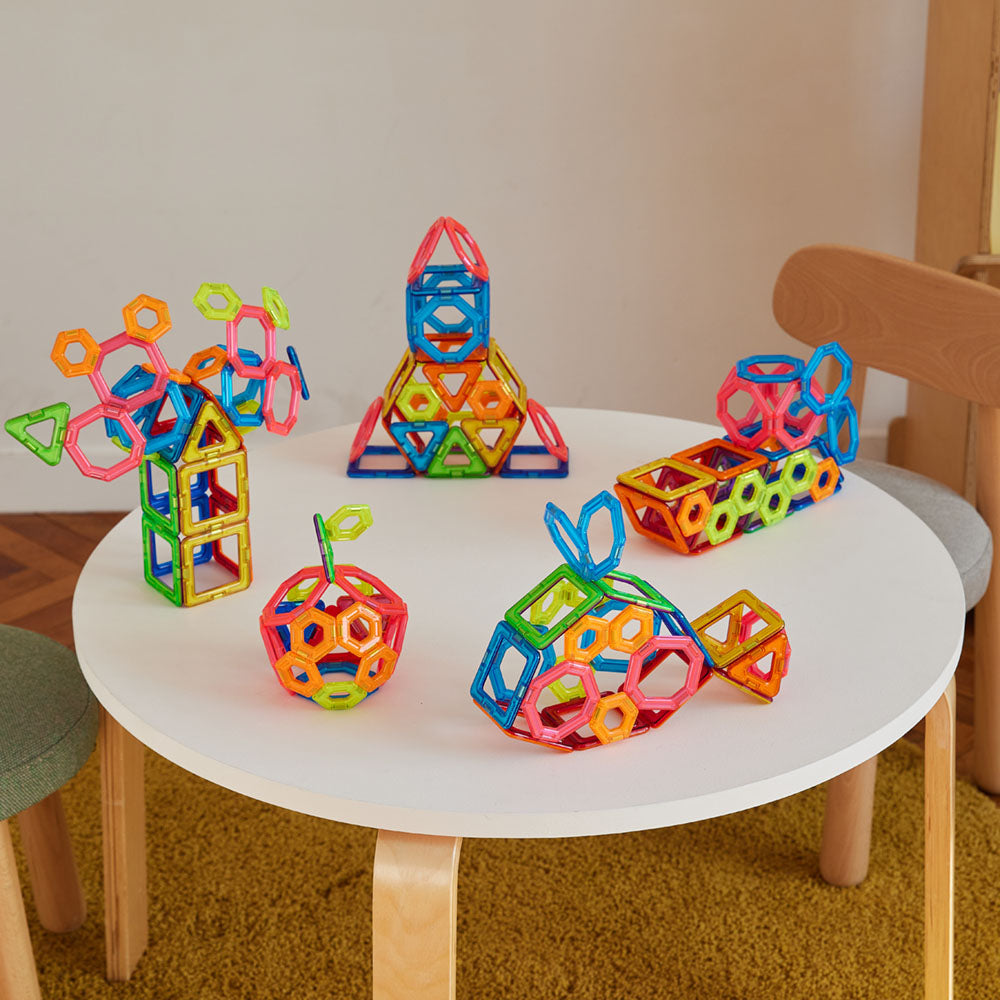 Joc magnetic de constructie Magformers Challenger Set - Extra Provocari, 30 piese