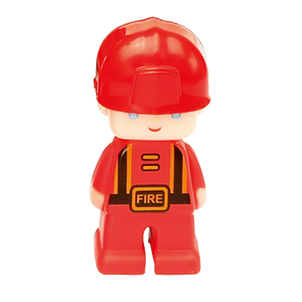 Magformers Amazing Rescue Set - Tűzoltóállomás mágneses építőkészlet, 50 db