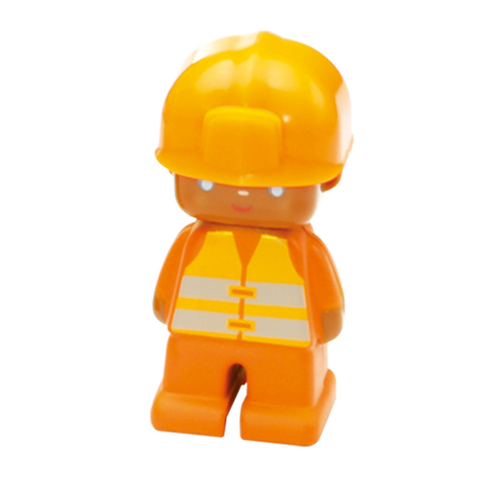 Joc magnetic de constructie Magformers Amazing Construction Set - Utilaje de constructii, 50 piese