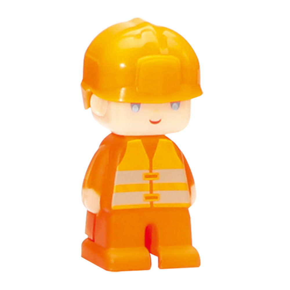 Joc magnetic de constructie Magformers Amazing Construction Set - Utilaje de constructii, 50 piese