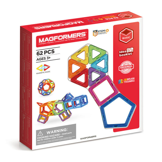Joc magnetic de constructie Magformers - 62 piese