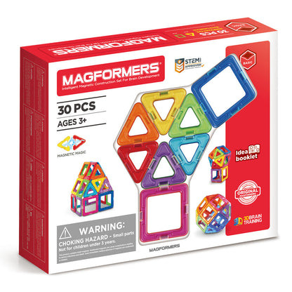 Joc magnetic de constructie Magformers - 30 piese