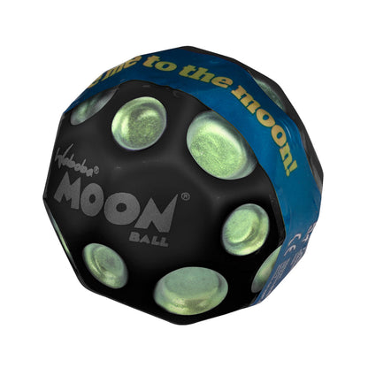 Imagine Minge hiper saritoare - Waboba Dark Side of Moon, neagra cu pete colorate