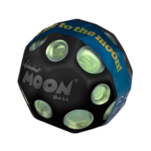 Imagine Minge hiper saritoare - Waboba Dark Side of Moon, neagra cu pete colorate