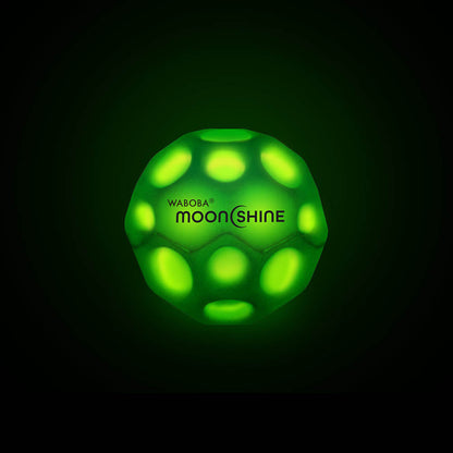 Minge hiper saritoare, straluceste ca luna - Waboba Moonshine Moon ball