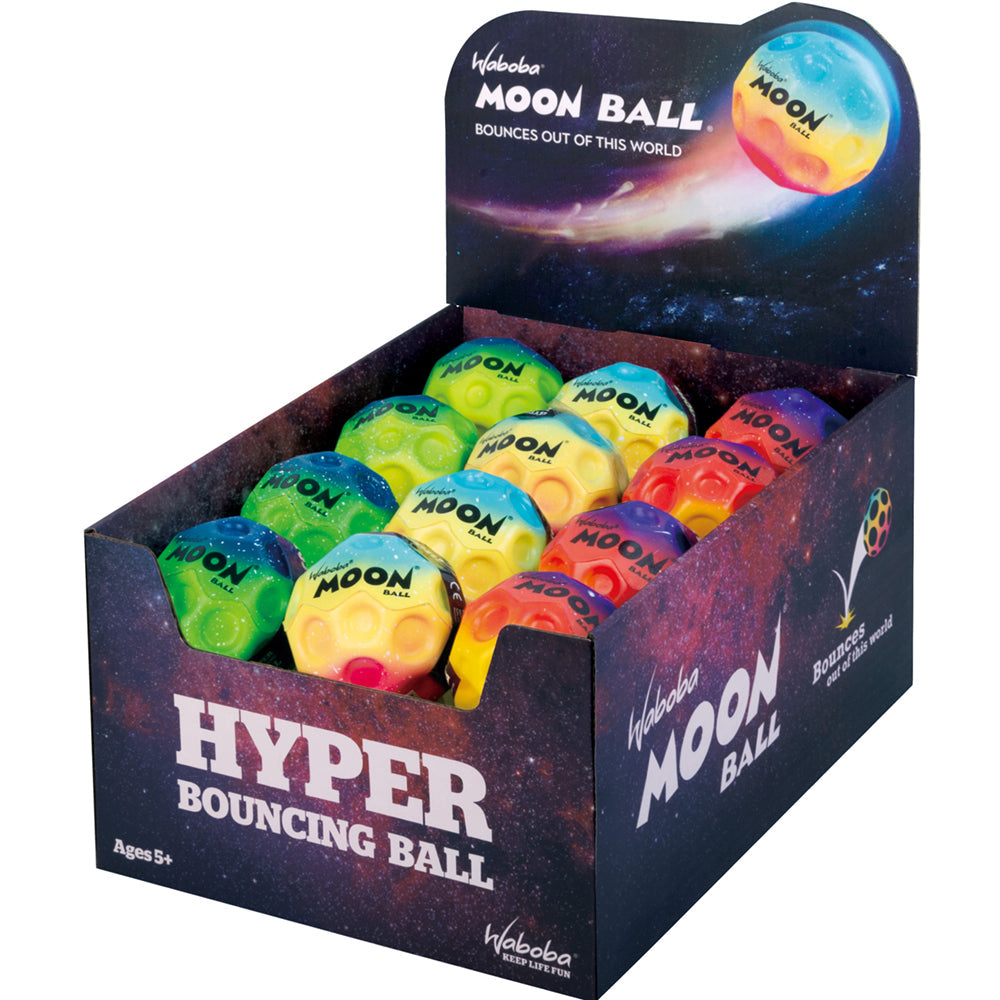 Imagine Minge hiper saritoare - Waboba Gradient Moon Ball, multicolorata